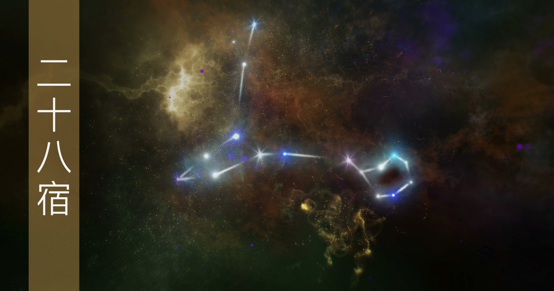 Οι 28 Αστερισμοί Xiu 宿 28 Σεληνιακά Ανάκτορα